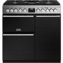 Stoves Precision Deluxe D900DF 90cm Dual Fuel Range Cooker - Stainless Steel