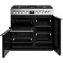 Stoves Precision Deluxe D900DF 90cm Dual Fuel Range Cooker - Stainless Steel