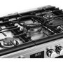 Stoves Precision Deluxe D1000DF 100cm Dual Fuel Range Cooker - Stainless Steel