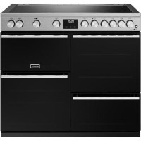 Stoves Precision Deluxe D1000Ei 100cm Electric Range Cooker - Stainless Steel