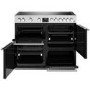 Stoves Precision Deluxe D1000Ei 100cm Electric Range Cooker - Stainless Steel