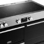 Stoves Precision Deluxe D1000Ei 100cm Electric Range Cooker - Stainless Steel