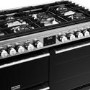 Stoves Precision Deluxe D1100DF 110cm Dual Fuel Range Cooker - Stainless Steel