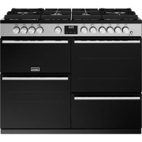 Stoves Precision Deluxe D1100DF 110cm Dual Fuel Range Cooker - Stainless Steel Stoves Precision Deluxe D1100DF 110cm Dual Fuel Range Cooker - Stainless Steel
