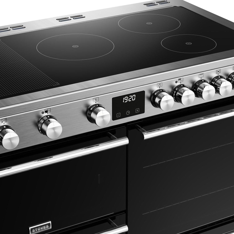 Stoves 444411506 Precision Deluxe D1100Ei RTY 110cm Electric Range Cooker - Stainless Steel