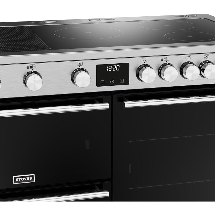 Stoves 444411506 Precision Deluxe D1100Ei RTY 110cm Electric Range Cooker - Stainless Steel
