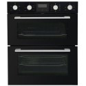 444411630 Belling ComfortCook Built-Under Electric Double Oven - Black