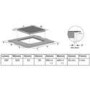 Belling 60cm 4 Zone Induction Hob