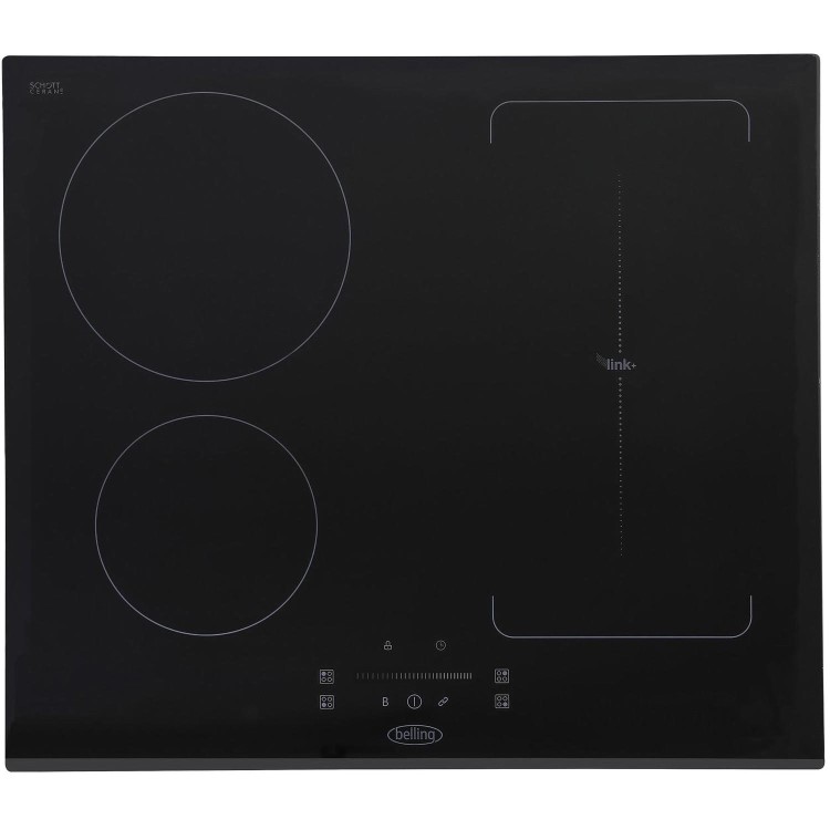 Belling ComfortCook 60cm 4 Zone Induction Hob With LinkPlus