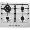 A1/444411635 Refurbished ComfortCook 60cm Four Burner Gas Hob - Stainless Steel