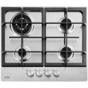 444411636 Belling ComfortCook 60cm 4 Burner Gas Hob - Stainless Steel