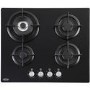 Belling 60cm Gas on Glass 4 Burner Gas Hob - Black