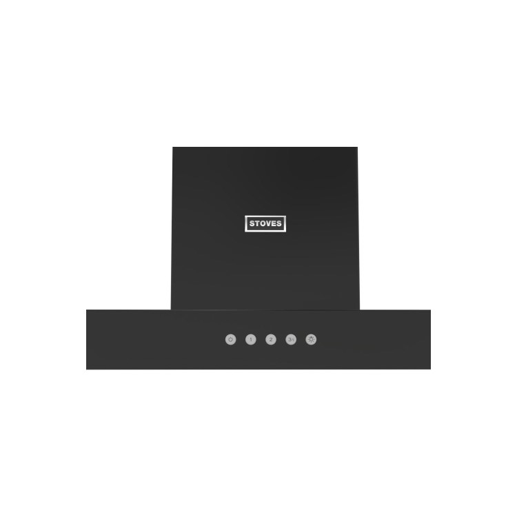 Stoves Sterling 90T 90cm Chimney Cooker Hood - Black