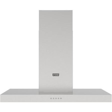 Stoves Sterling 90T 90cm Chimney Cooker Hood - Stainless Steel 