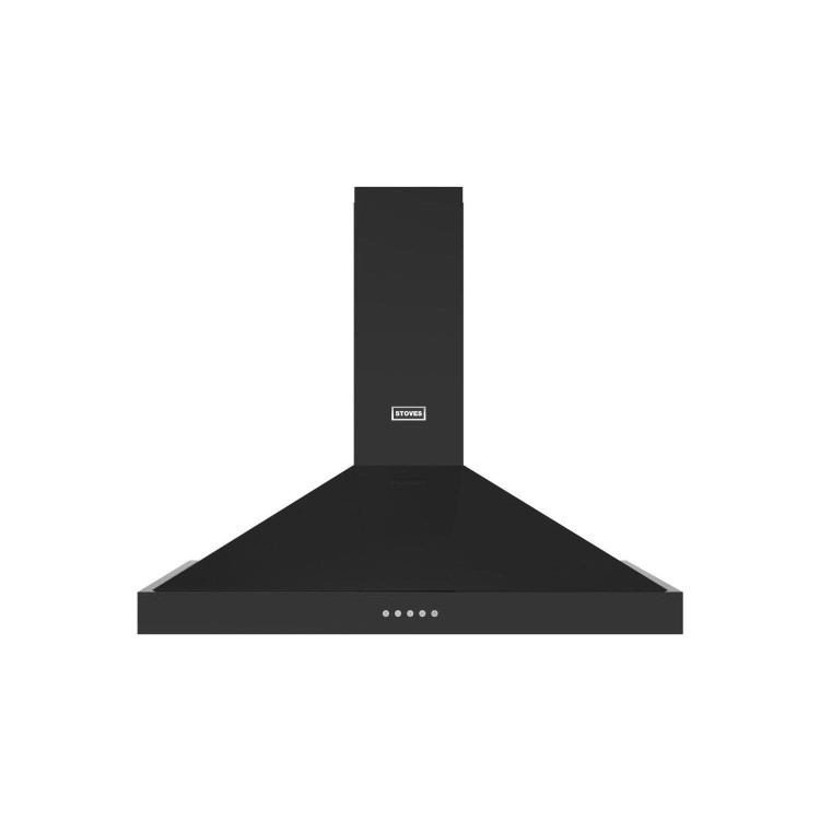 Stoves Sterling 110PYR 110cm Chimney Cooker Hood - Black