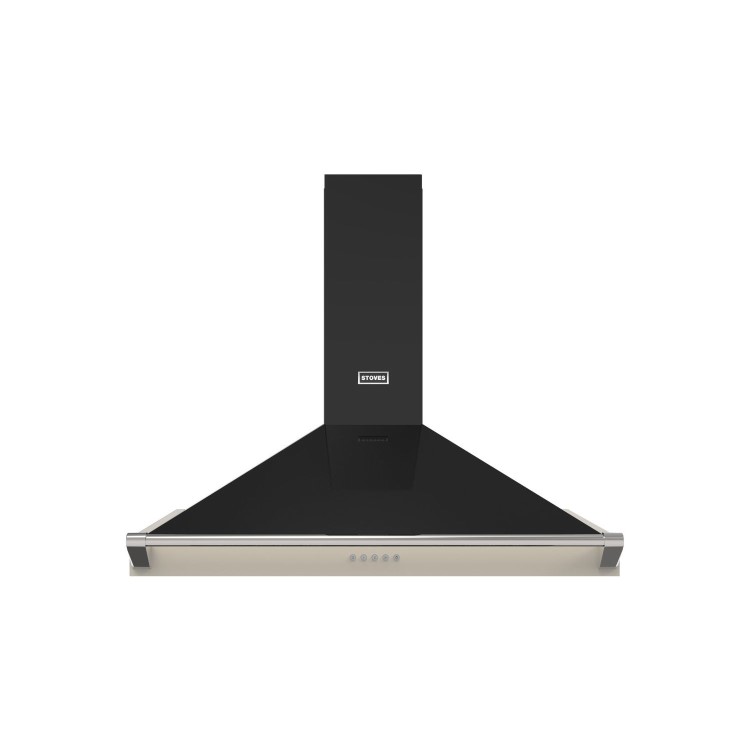 Stoves Richmond 100PYR 100cm Chimney Cooker Hood - Cream