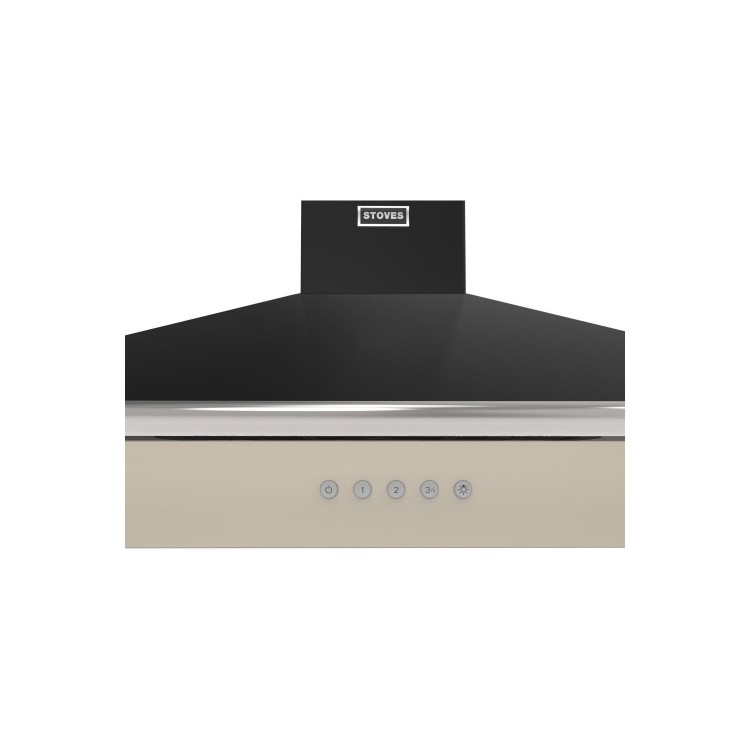 Stoves Richmond 100PYR 100cm Chimney Cooker Hood - Cream