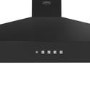 Belling 100cm FarmHouse Pyramid Chimney Cooker Hood - Black