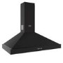 Belling 100cm FarmHouse Pyramid Chimney Cooker Hood - Black