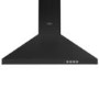 Belling 60cm Pyramid Chimney Cooker Hood - Black