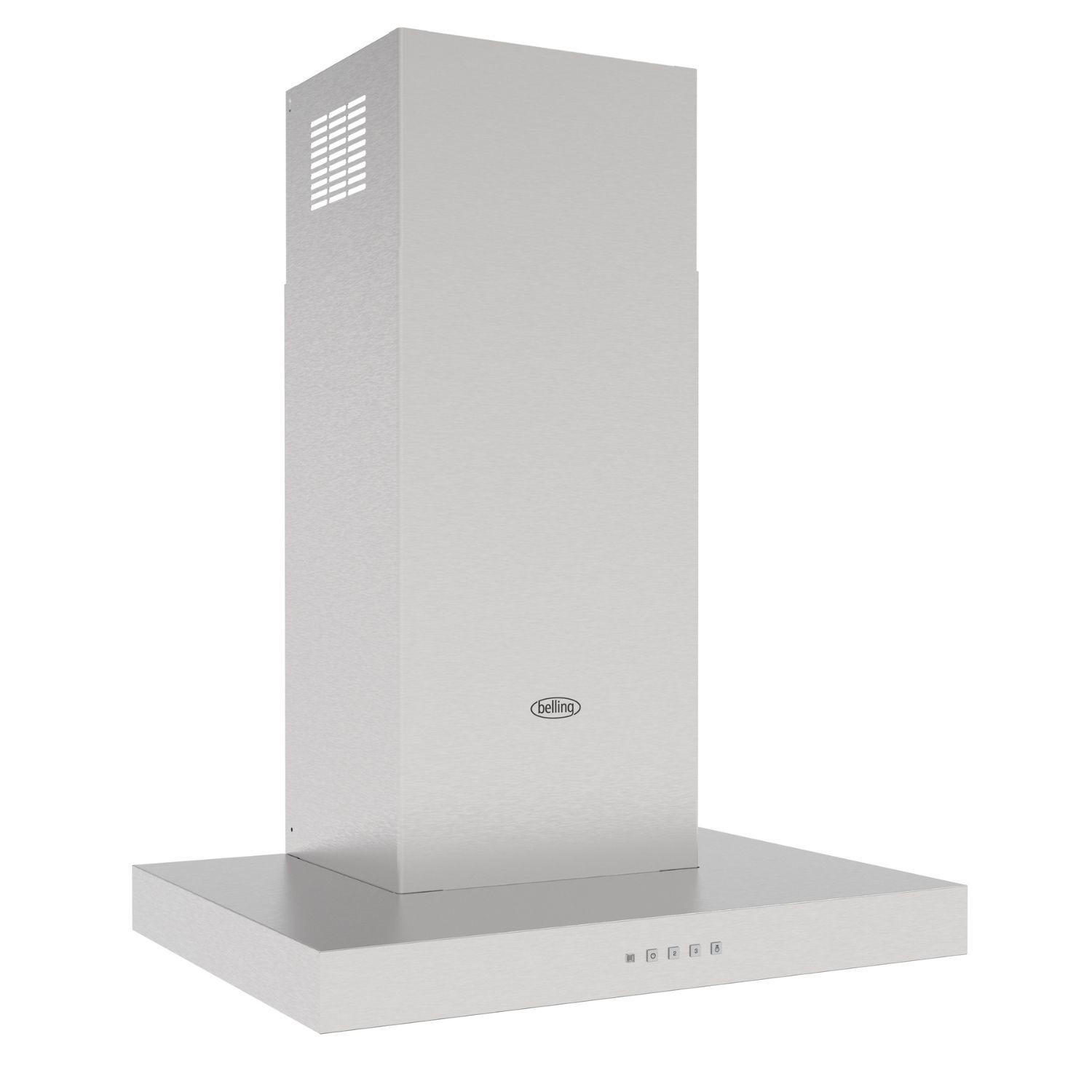 Belling 444411683 80cm T Shape Chimney Cooker Hood - Stainless Steel Belling 444411683 80cm T Shape Chimney Cooker Hood - Stainless Steel