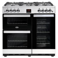Belling Cookcentre X90G 90cm Gas Range Cooker - Stainless Steel