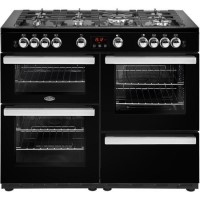 Belling Cookcentre X110G 110cm Gas Range Cooker - Black Belling Cookcentre X110G 110cm Gas Range Cooker - Black