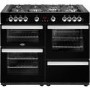 Belling Cookcentre X110G 110cm Gas Range Cooker - Black
