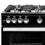 Refurbished Belling Cookcentre X110G 110cm Gas Range Cooker Black