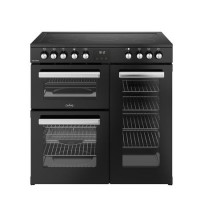Belling Cookcentre 90cm Electric Range Cooker - Black