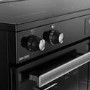 Belling Cookcentre 100cm Electric Induction Range Cooker - Black