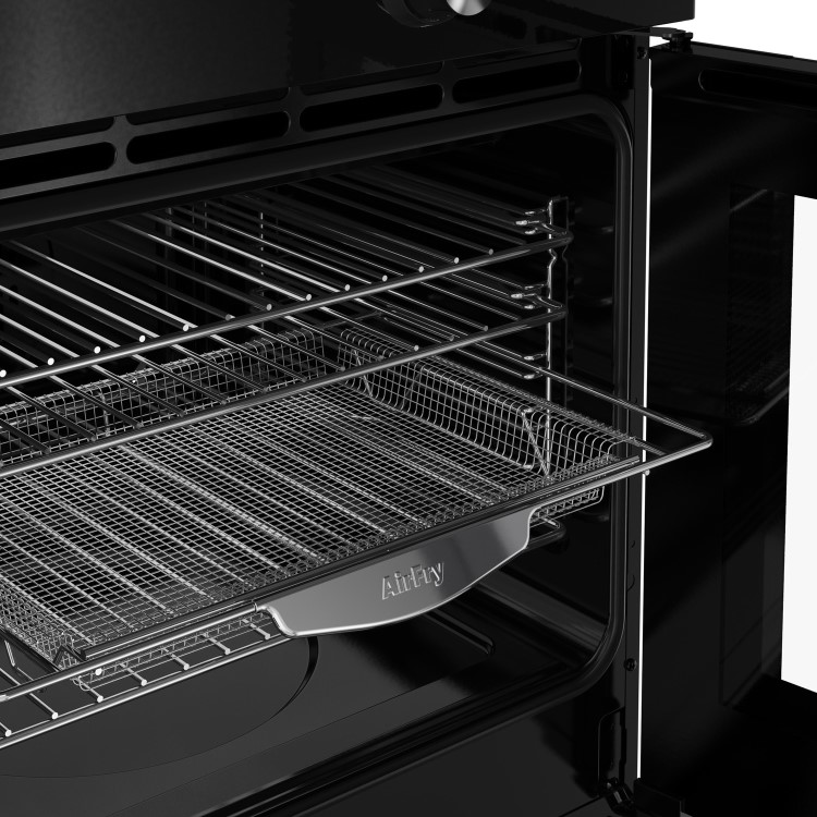 Belling Cookcentre 100cm Electric Induction Range Cooker - Black