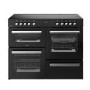 Belling Cookcentre 110cm Electric Range Cooker - Black