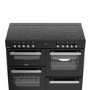 Belling Cookcentre 110cm Electric Range Cooker - Black