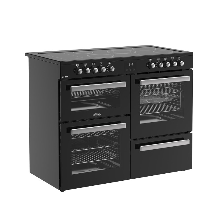 Belling Cookcentre 110cm Electric Range Cooker - Black