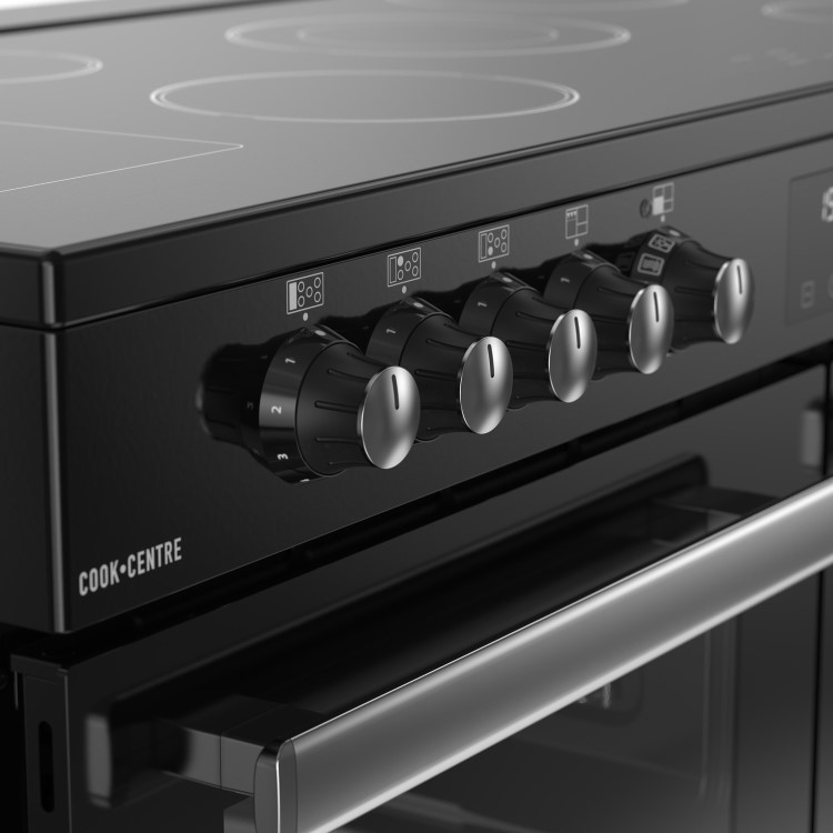 Belling Cookcentre 110cm Electric Range Cooker - Black