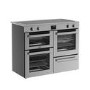Belling Cookcentre 110cm Electric Induction Range Cooker - Stainless Steel