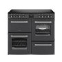 Belling Farmhouse 100cm Electric Range Cooker - Grey
