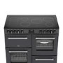 Belling Farmhouse 100cm Electric Range Cooker - Grey