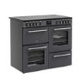 Belling Farmhouse 100cm Electric Range Cooker - Grey