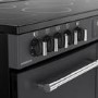 Belling Farmhouse 100cm Electric Range Cooker - Grey
