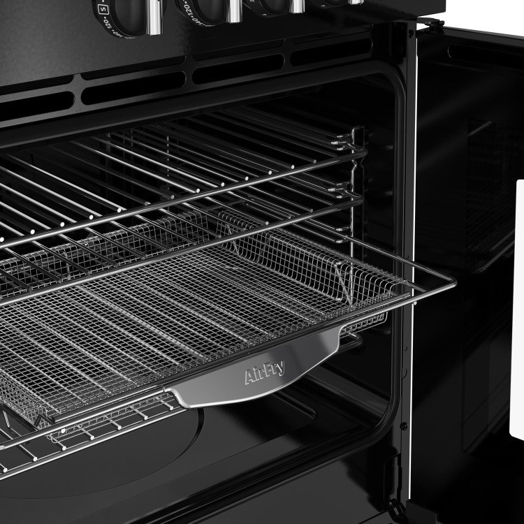 Belling Farmhouse 100cm Electric Range Cooker - Black