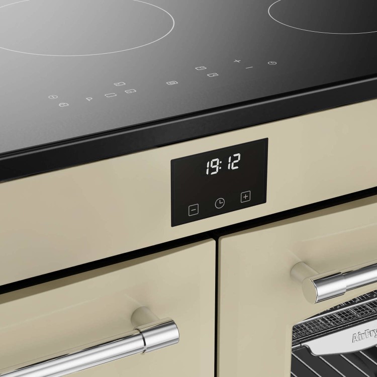 Belling Farmhouse 100cm Electric Induction Range Cooker - Cream