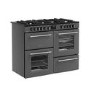 Refurbished Belling Farmhouse 110cm Dual Fuel Range Cooker - Anthracite