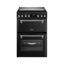 A2/444411844 Refurbished 60cm Stoves Richmond DX Dual Fuel Cooker - Black