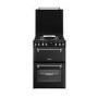 Stoves Richmond DX 60cm Dual Fuel Cooker - Black