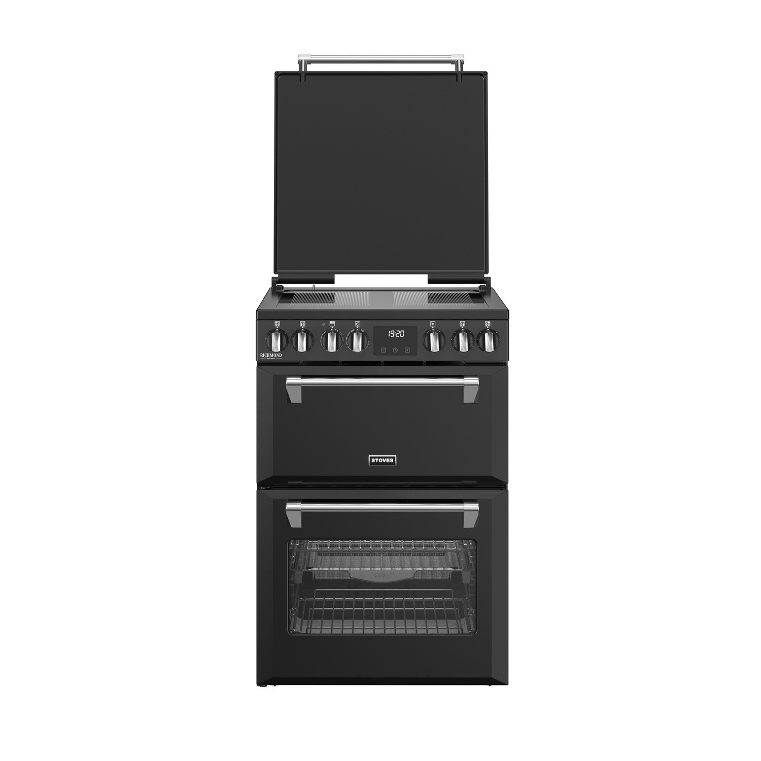 Stoves Black Electric Cooker - 60cm - 2 Oven - Induction Hob - Maxi-Grill™ - TrueTemp™ - Image 5