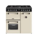 444411851 Stoves Richmond 90cm Dual Fuel Range Cooker - Cream