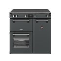 444411852 Stoves Richmond 90cm Electric Induction Range Cooker - Anthracite