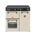 444411854 Stoves Richmond 90cm Electric Induction Range Cooker - Cream